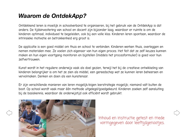 #OntdekApp - Screen 3 on FlowVella - Presentation Software for Mac iPad ...