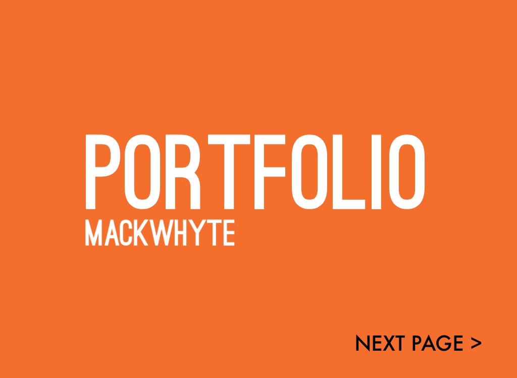Portfolio on FlowVella - Presentation Software for Mac iPad and iPhone