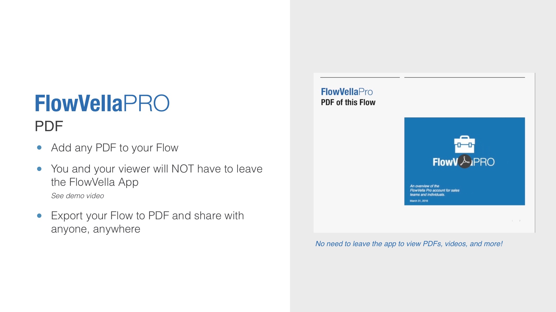 FlowVella PRO Overview - Screen 7 on FlowVella - Presentation Software ...