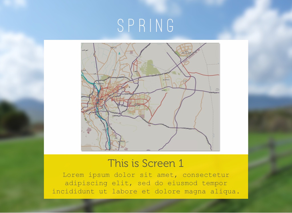My First test on FlowVella - Presentation Software for Mac iPad and iPhone