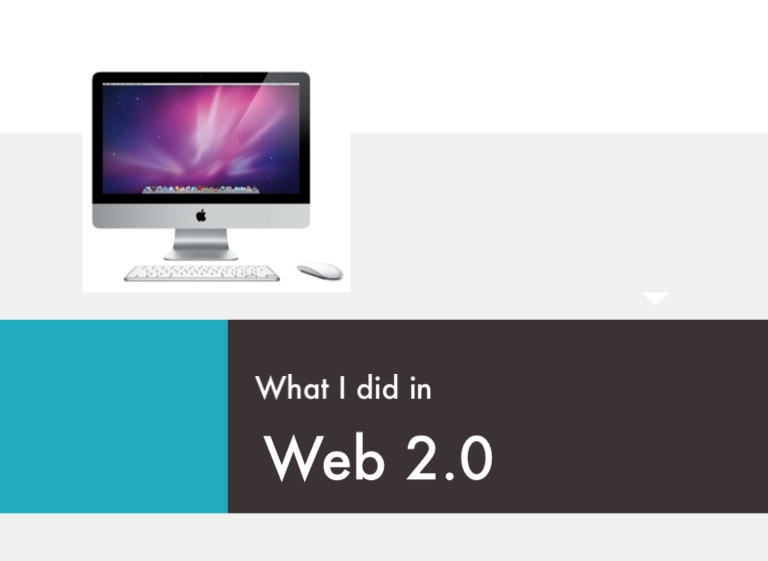 Web2.0 on FlowVella - Presentation Software for Mac iPad and iPhone