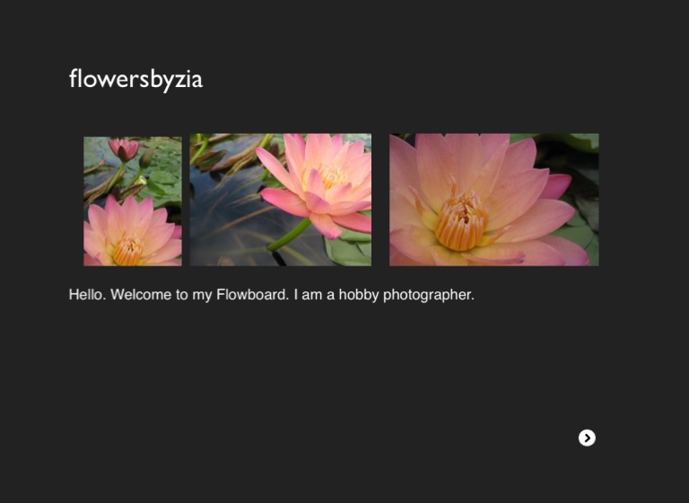 flowersbyzia on FlowVella - Presentation Software for Mac iPad and iPhone