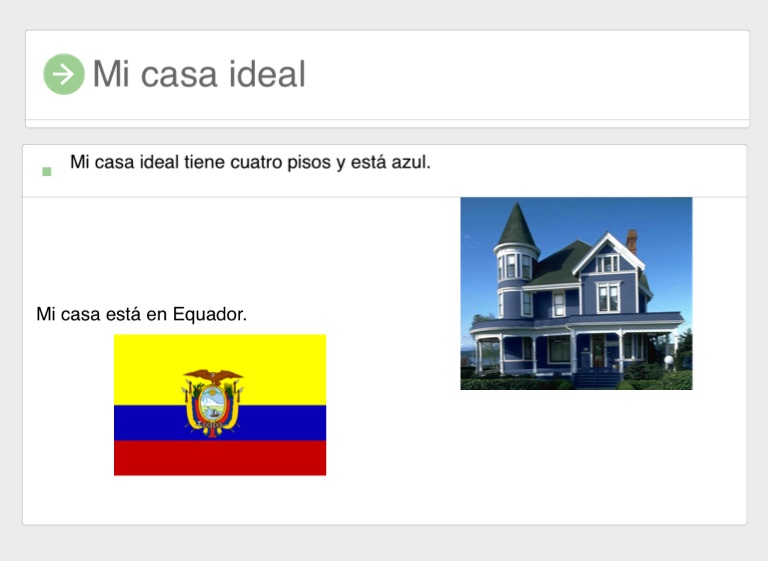 Mi Casa Ideal - Screen 2 on FlowVella - Presentation Software for Mac ...