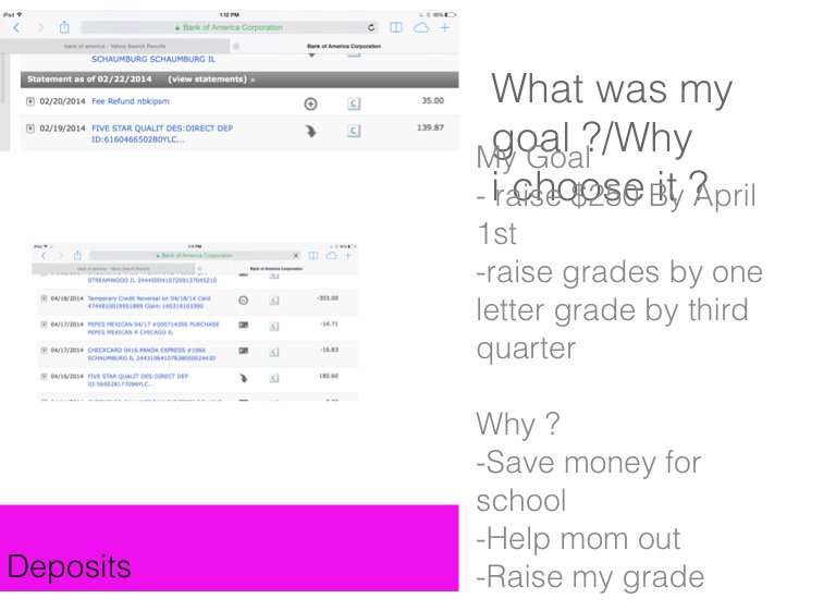 My Goal - Screen 2 on FlowVella - Presentation Software for Mac iPad ...