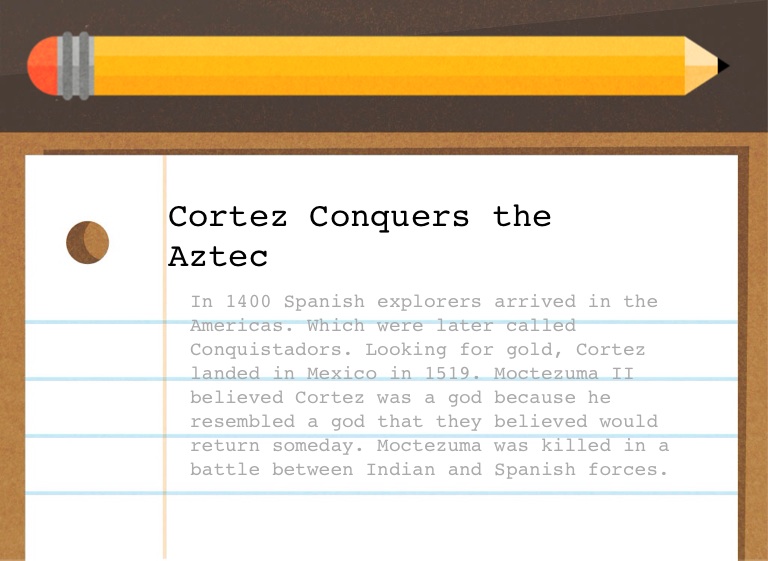 Aztec - Screen 4 on FlowVella - Presentation Software for Mac iPad and ...