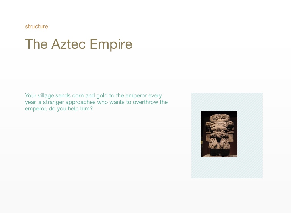 The Aztec Empire - Screen 2 on FlowVella - Presentation Software for ...