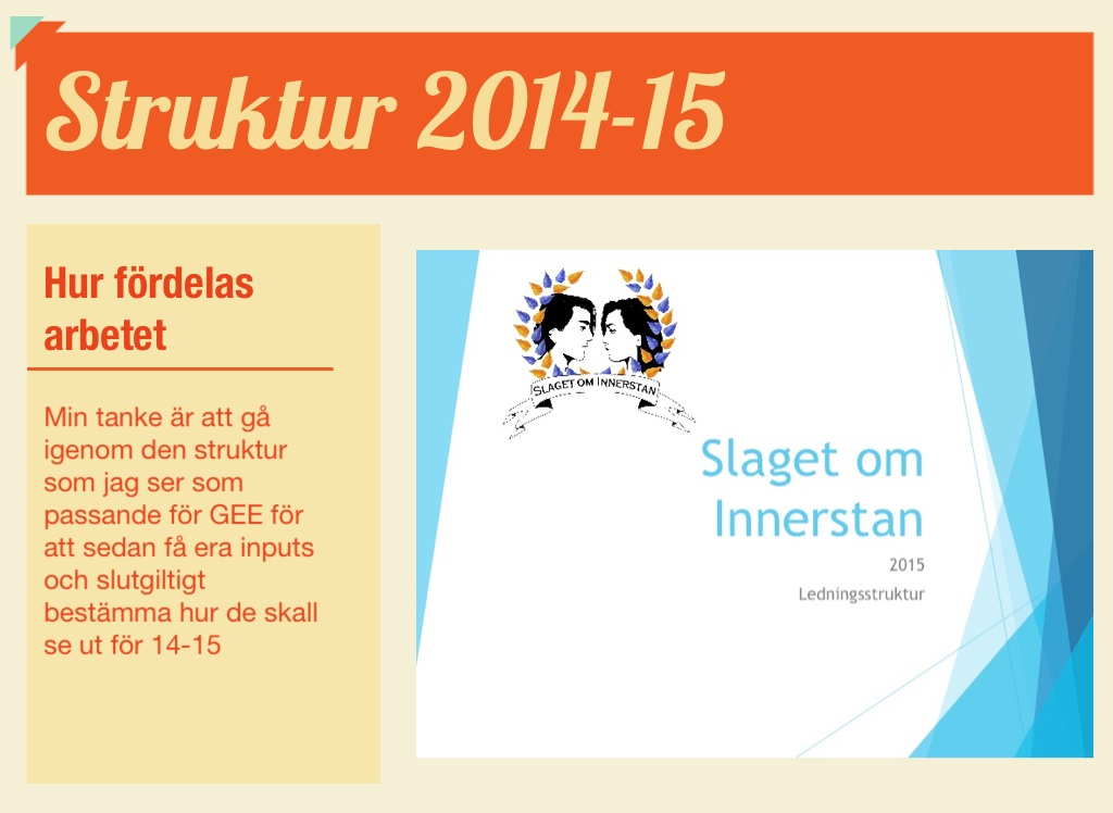 Lägesrapport & material inför styrelsemöte den 3/10 - Screen 4 on ...