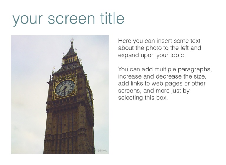 Test on FlowVella - Presentation Software for Mac iPad and iPhone