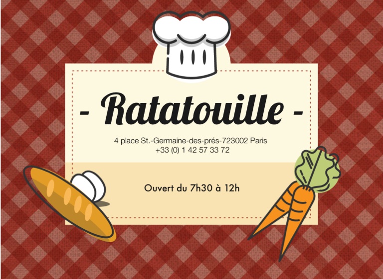 French menu project on FlowVella - Presentation Software for Mac iPad ...