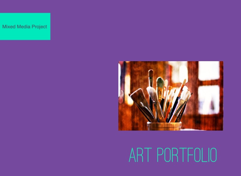 Art portfolio on FlowVella - Presentation Software for Mac iPad and iPhone