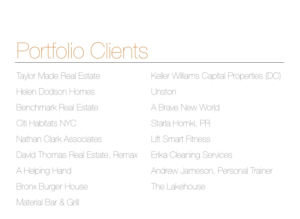 Portfolio - Screen 11 on FlowVella - Presentation Software for Mac iPad ...