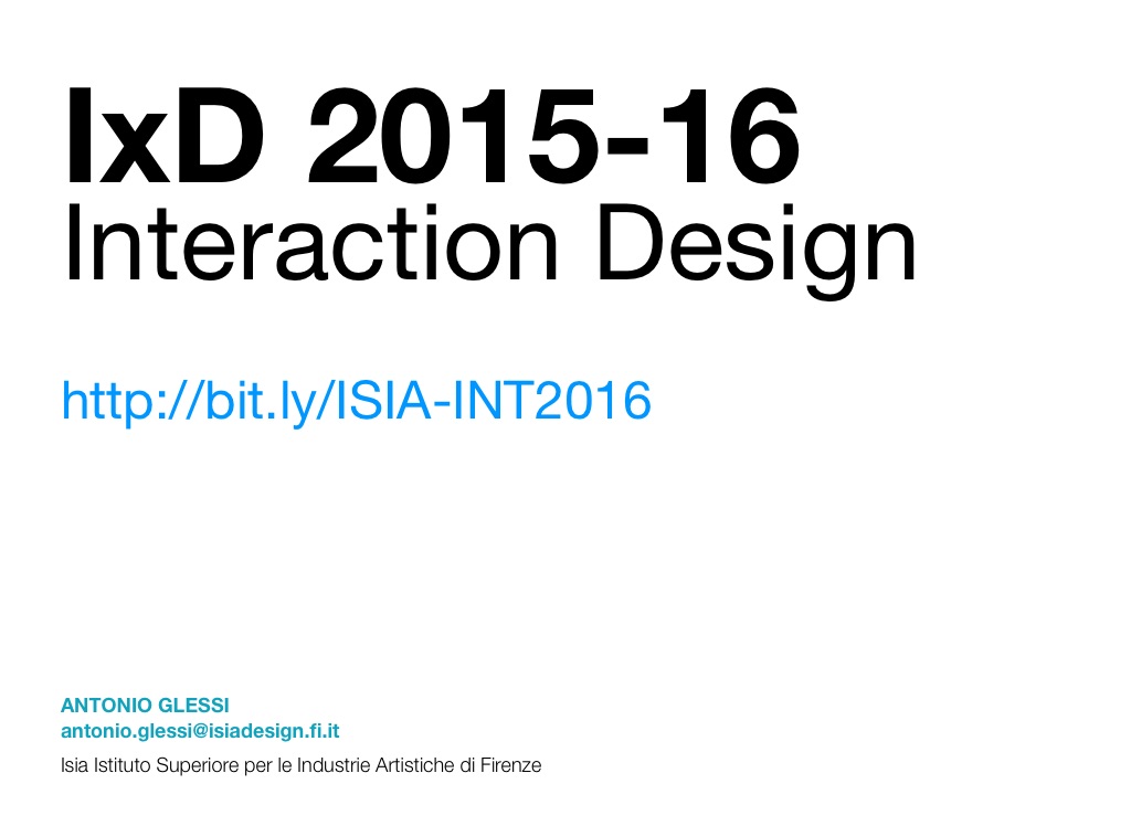IxD 2015-16 on FlowVella - Presentation Software for Mac iPad and iPhone