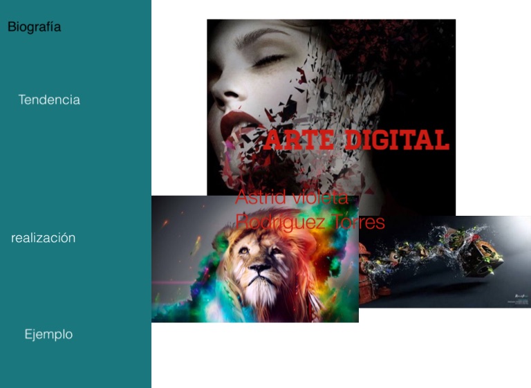Arte digital on FlowVella - Presentation Software for Mac iPad and iPhone