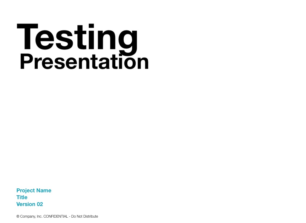 Testing Flow on FlowVella - Presentation Software for Mac iPad and iPhone