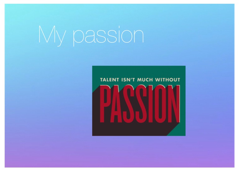My passion on FlowVella - Presentation Software for Mac iPad and iPhone
