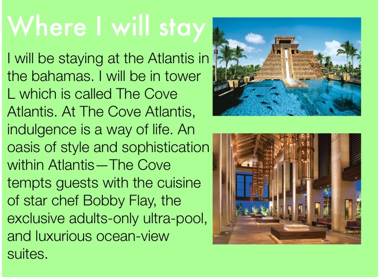 My Trip to The Bahamas - Screen 2 on FlowVella - Presentation Software ...